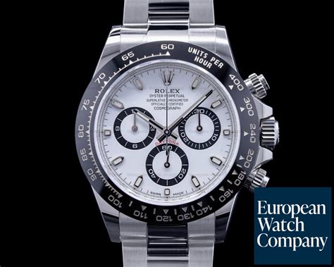 rolex ref. 116500 daytona white dial